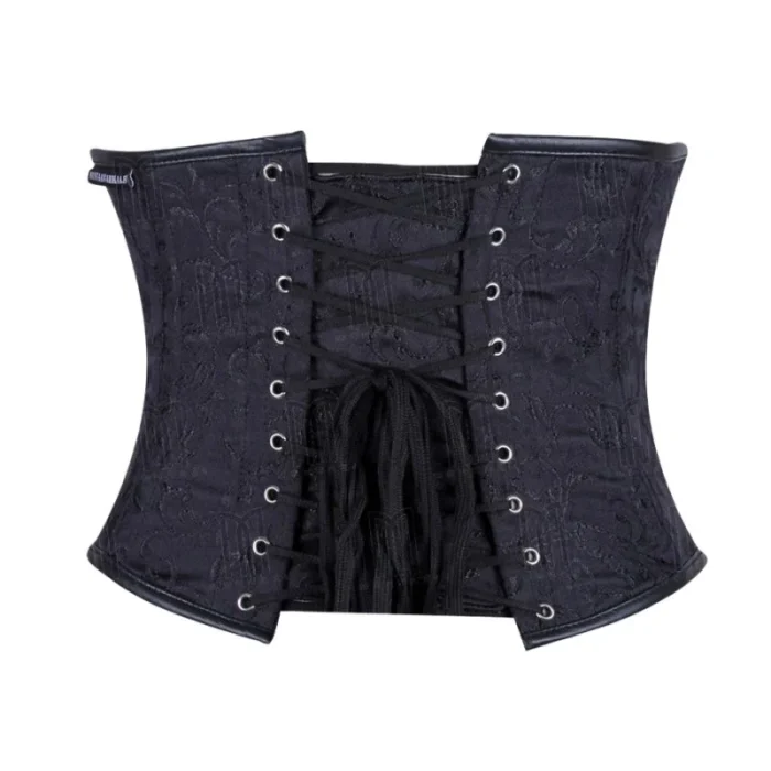 Brocade Underbust Corset modesty panel