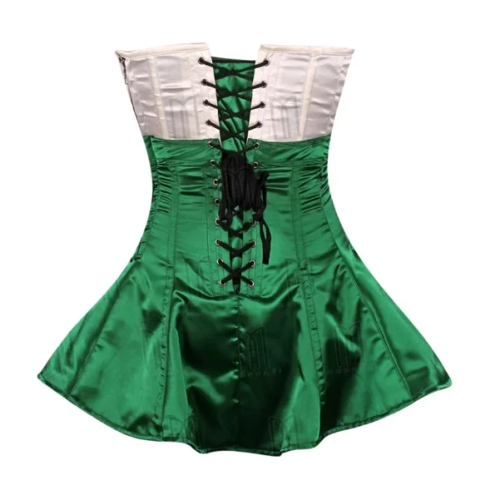 Corset Dress back modesty panel