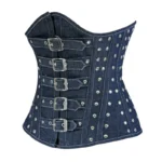 Denim Under bust Corset