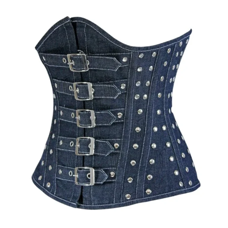 Denim Under bust Corset