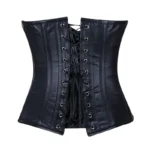 Genuine Leather Under bust Corset modesty panel