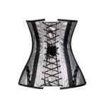 leather overbust corset
