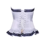 Sailor Mini Overbust Corset Dress back