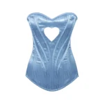 heart shape overbust corset