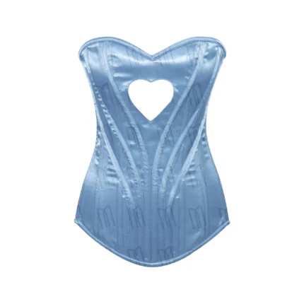 heart shape overbust corset