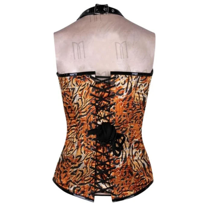 Under bust Halter Neck Corset back
