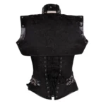 black overbust corset