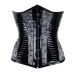 brocade underbust corset