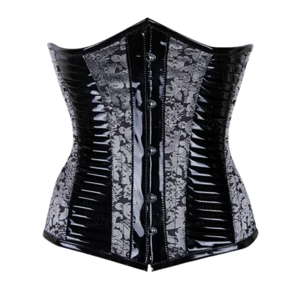 brocade underbust corset