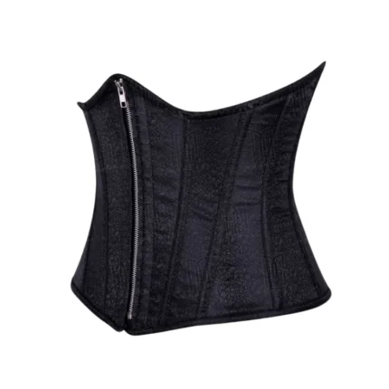 brocade underbust corset