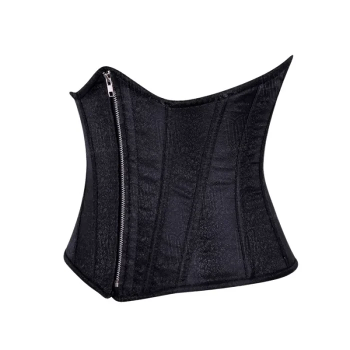 brocade underbust corset