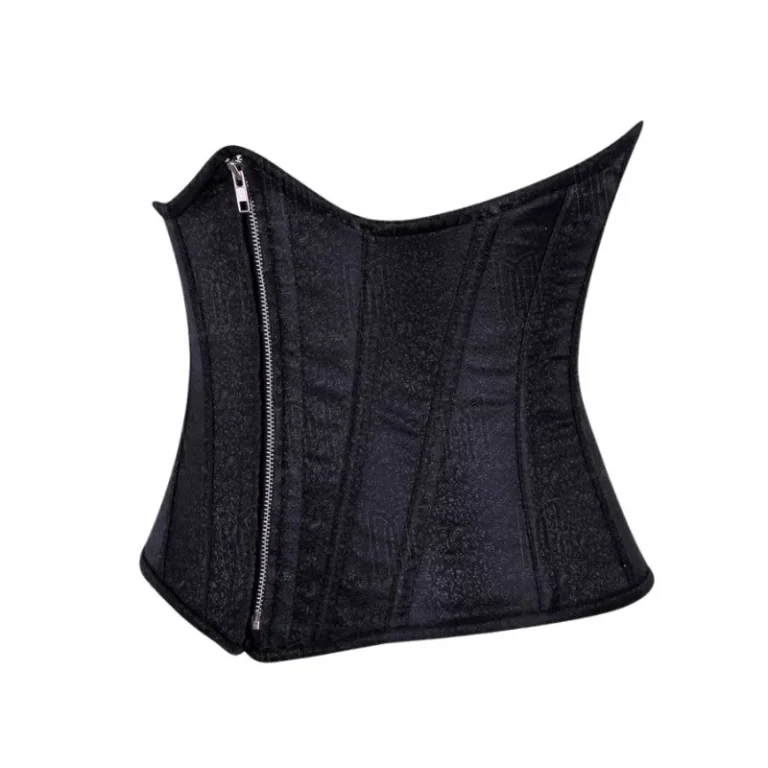 brocade underbust corset
