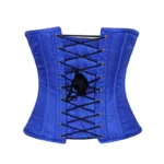 brocade underbust corset modesty panel