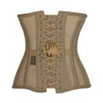 fishnet underbust corset