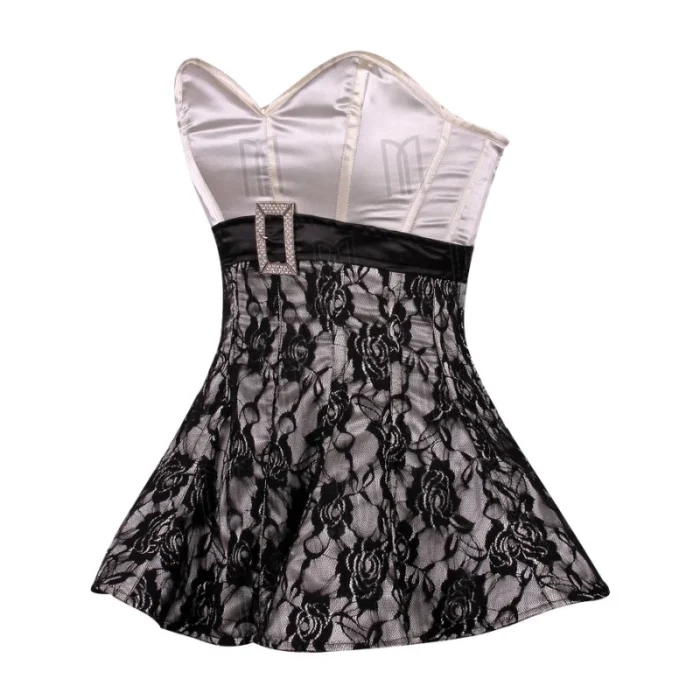 ivory Overbust Corset Dress
