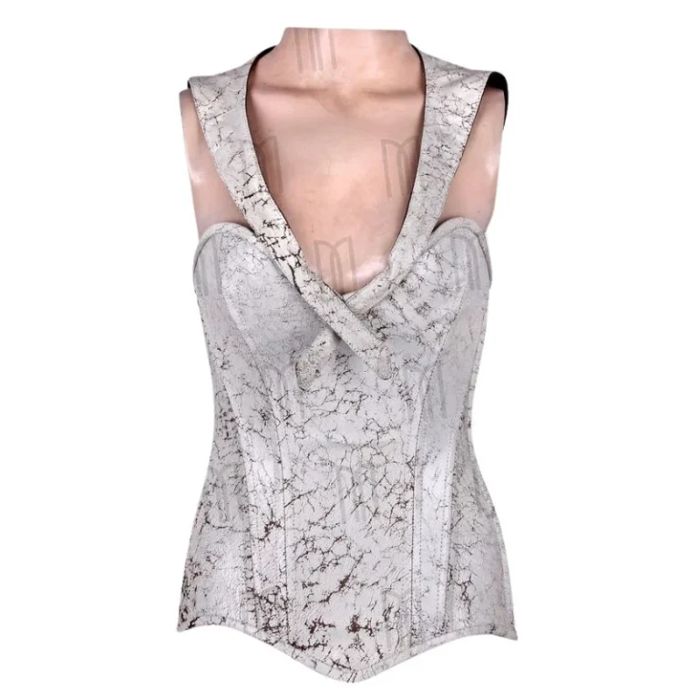 ivory overbust corset